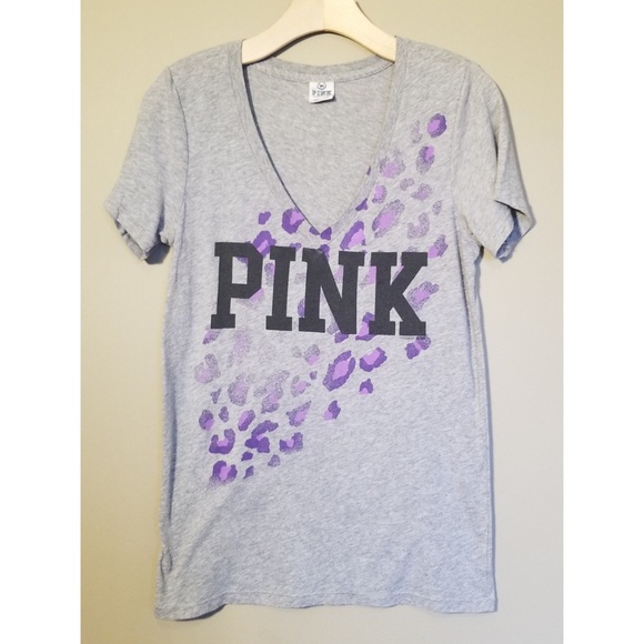 PINK Victoria's Secret Tops - 🌟PINK | Graphic V-neck